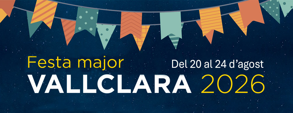 Banner de Vallclara - Festa Major 2026