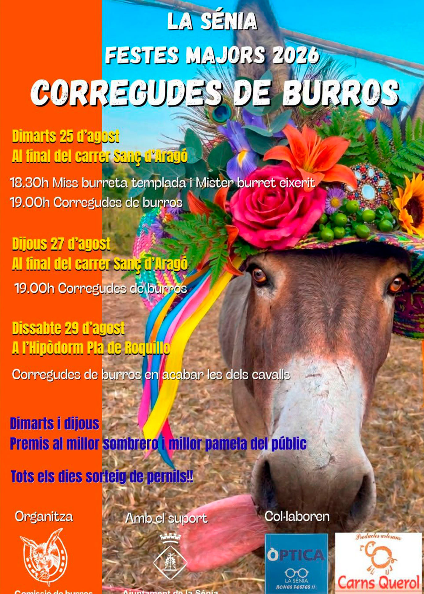 Corregudes de Burros 2026 - La Sénia