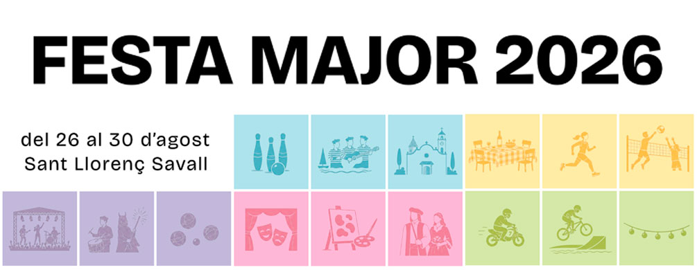 Banner de Sant Llorenç Savall - Festa Major 2026