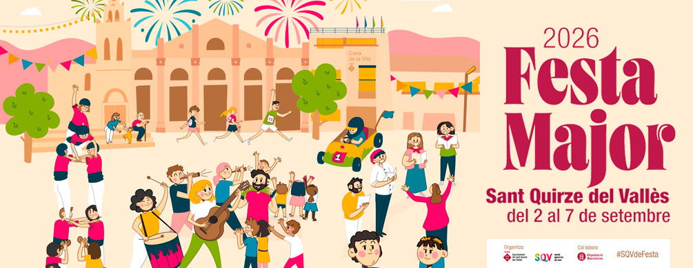 Banner de Sant Quirze del Vallès - Festa Major 2026
