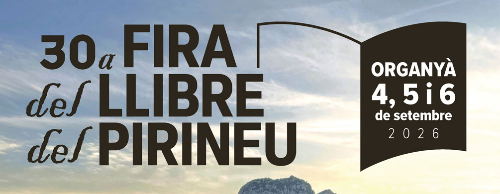 Banner de Organyà - Fira del Llibre del Pirineu 2026