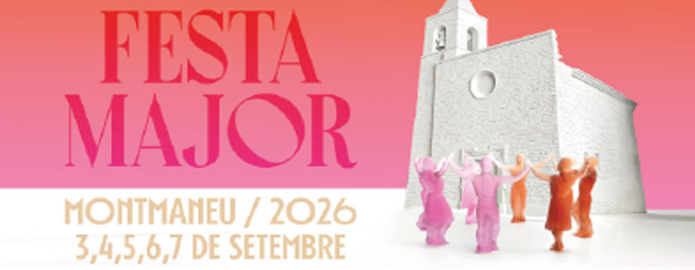 Banner de Montmaneu - Festa Major 2026