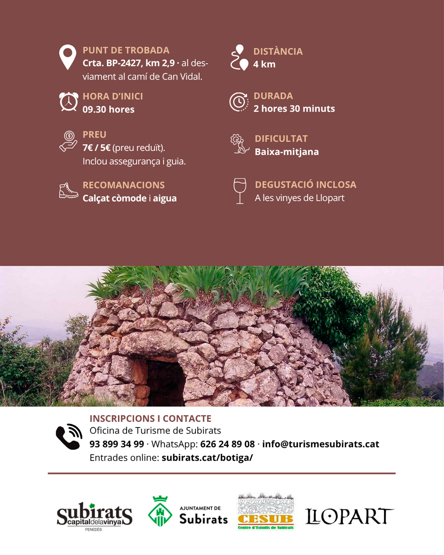 Caminada de la Pedra Seca 2026 - Subirats