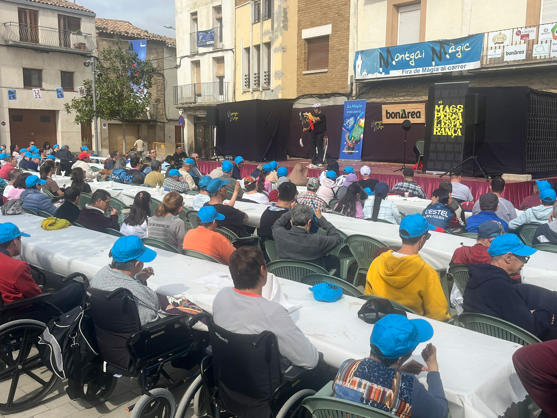 Montgai Màgic, Fira de Màgia al carrer (Foto: Ajuntament)