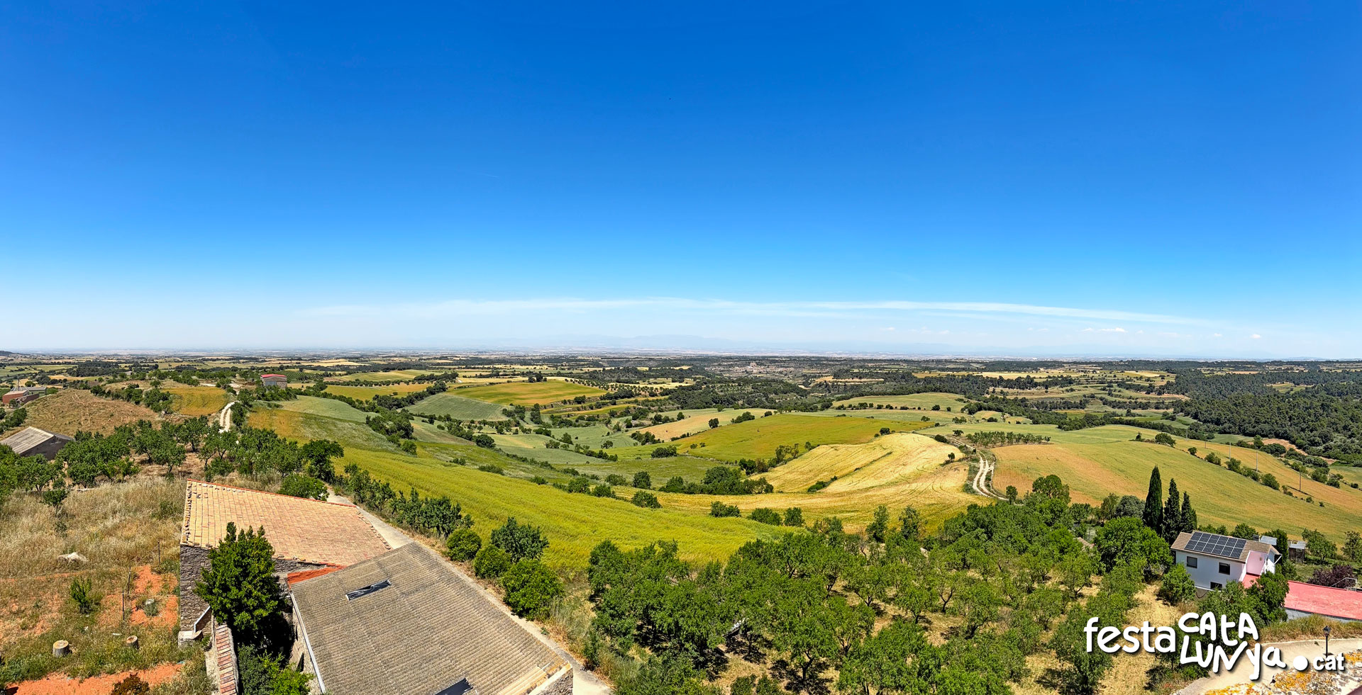 Mirador del castell de l'Ametlla de Segarra - Montoliu de Segarra