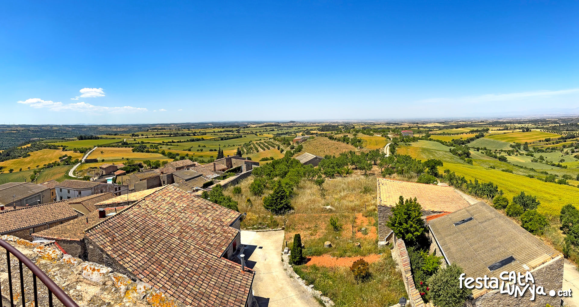 Mirador del castell de l'Ametlla de Segarra - Montoliu de Segarra