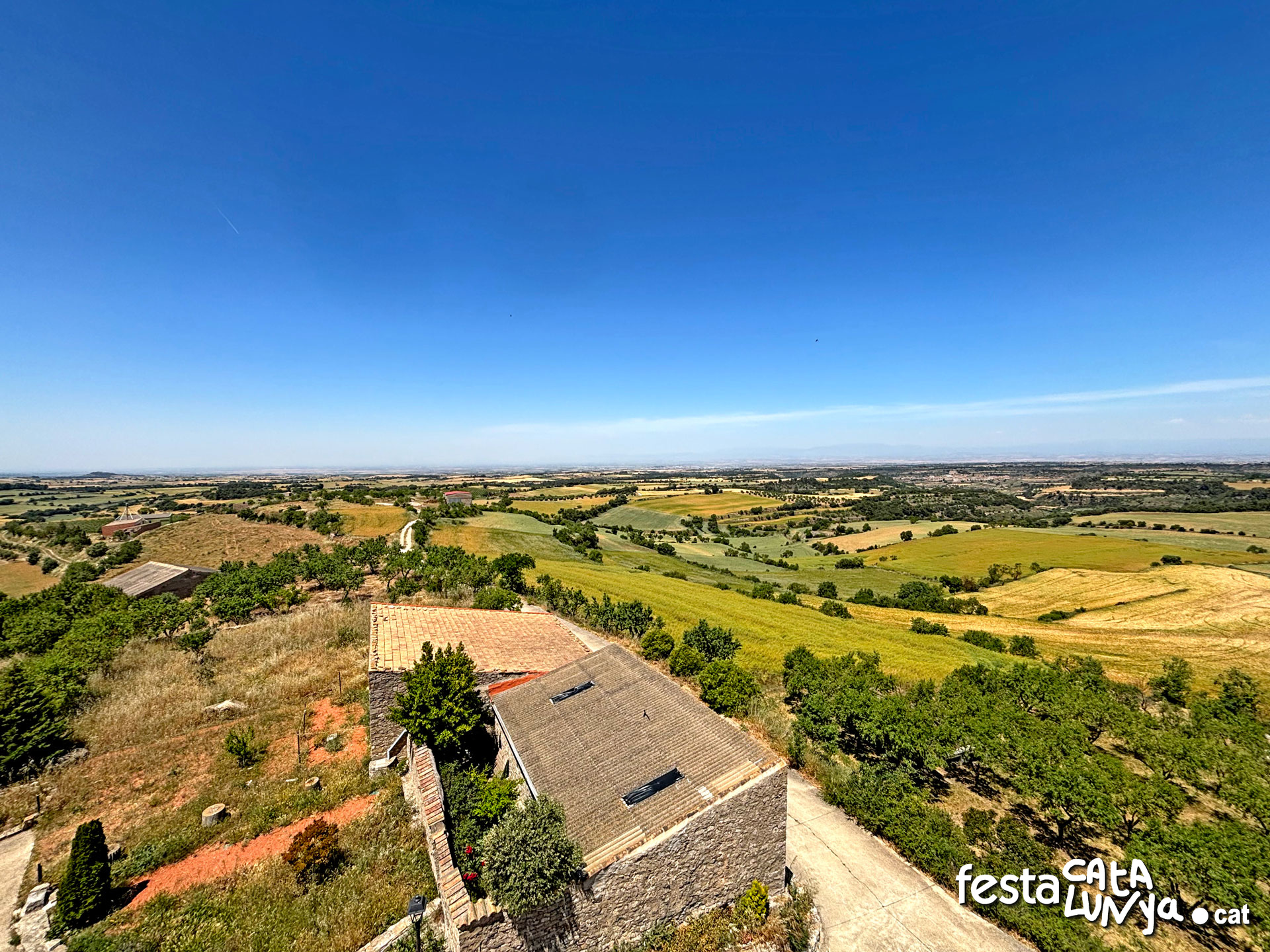 Mirador del castell de l'Ametlla de Segarra - Montoliu de Segarra