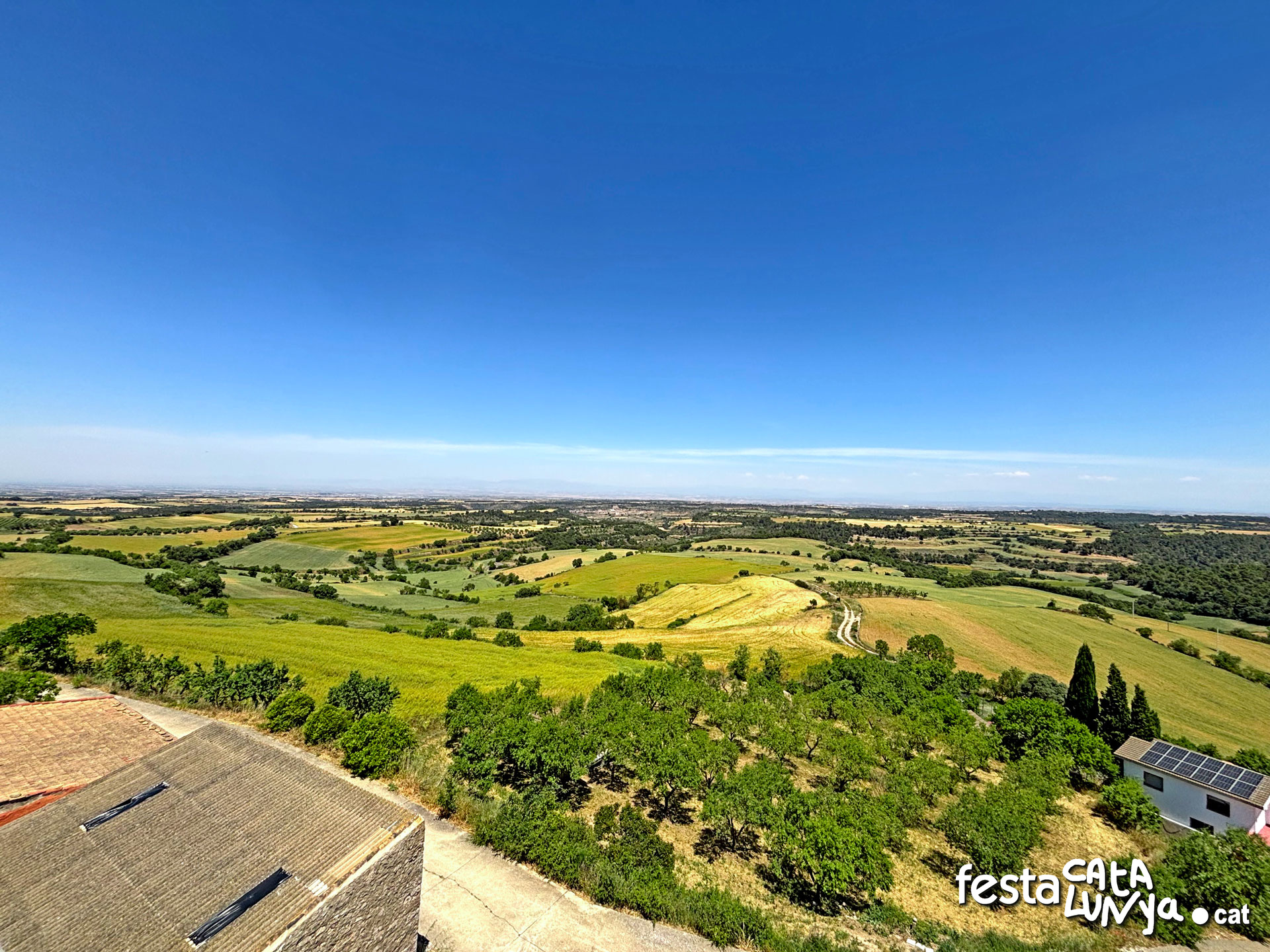 Mirador del castell de l'Ametlla de Segarra - Montoliu de Segarra