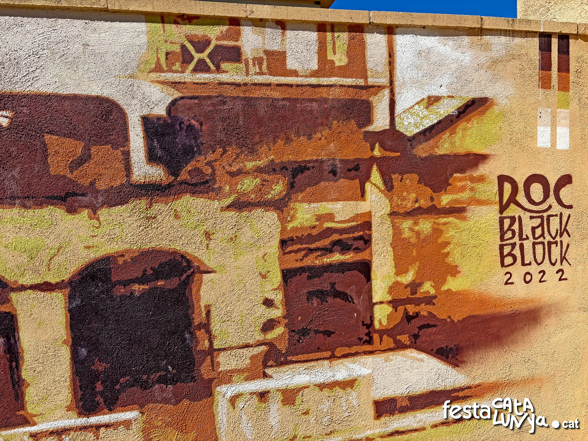 Mural Els Rentadors - Vinyols i els Arcs