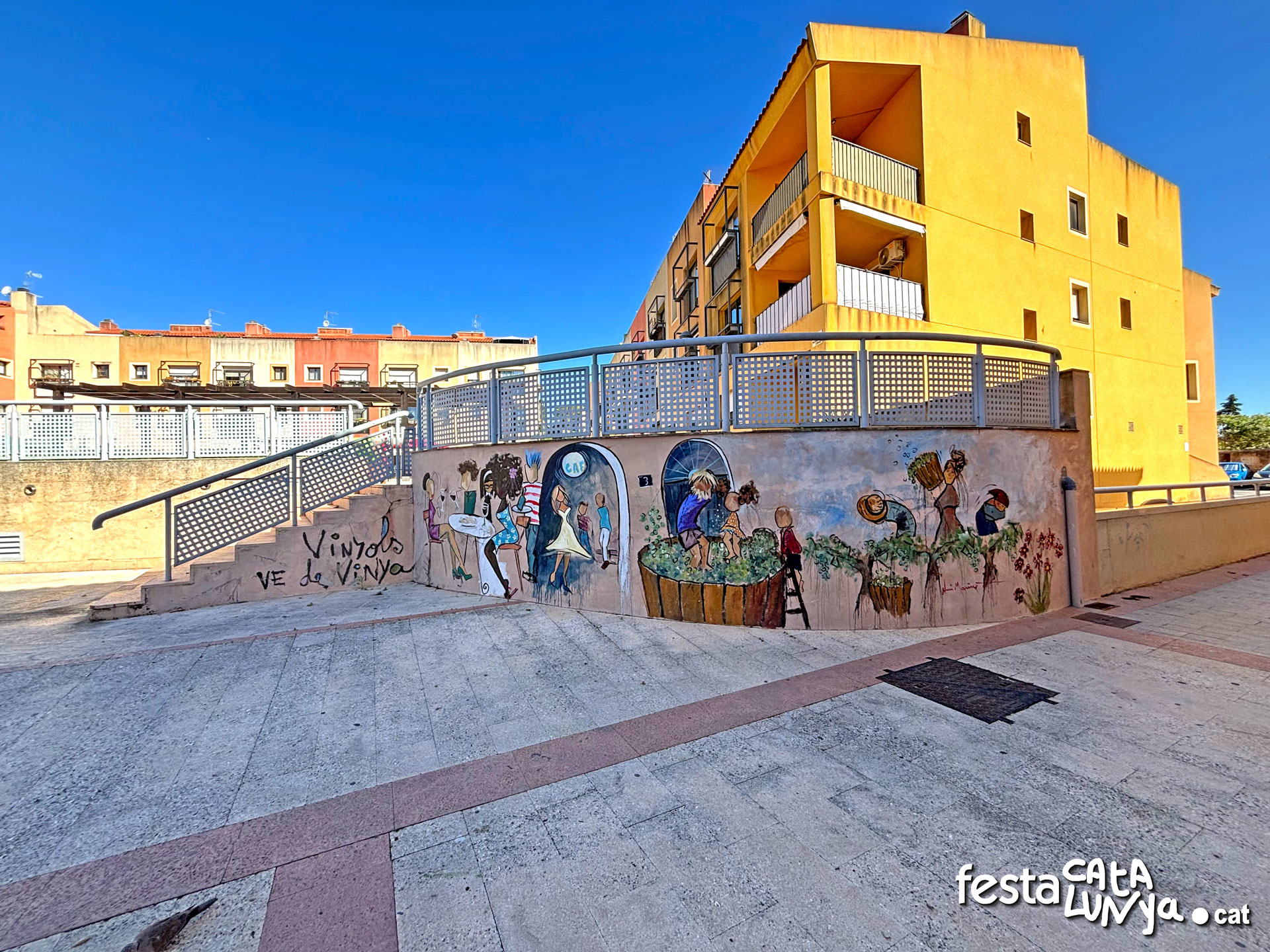 Mural Vinyols ve de Vinya - Vinyols i els Arcs