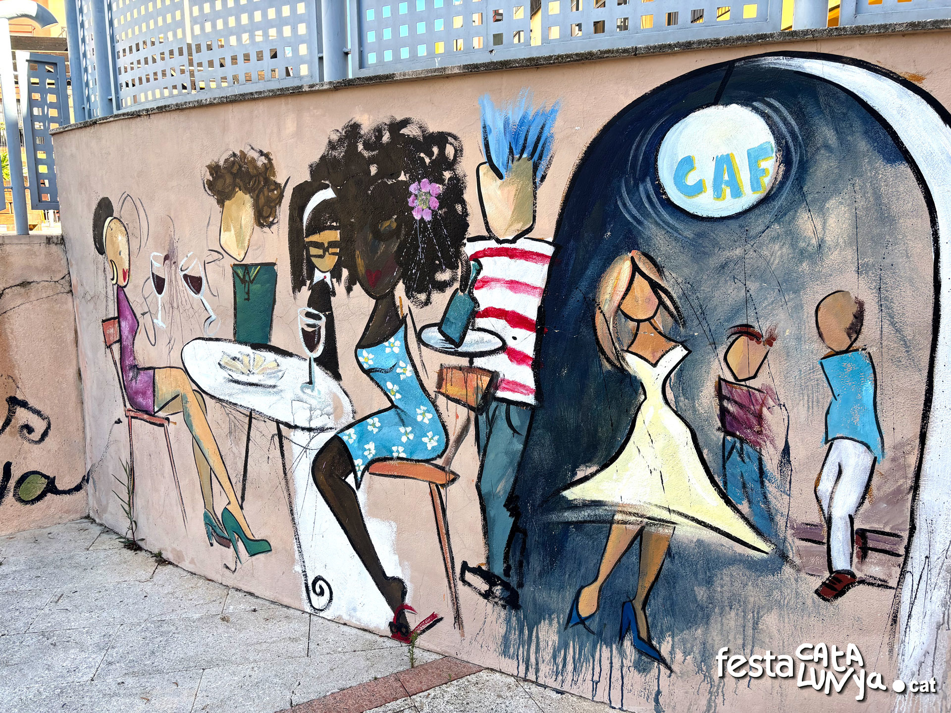 Mural Vinyols ve de Vinya - Vinyols i els Arcs