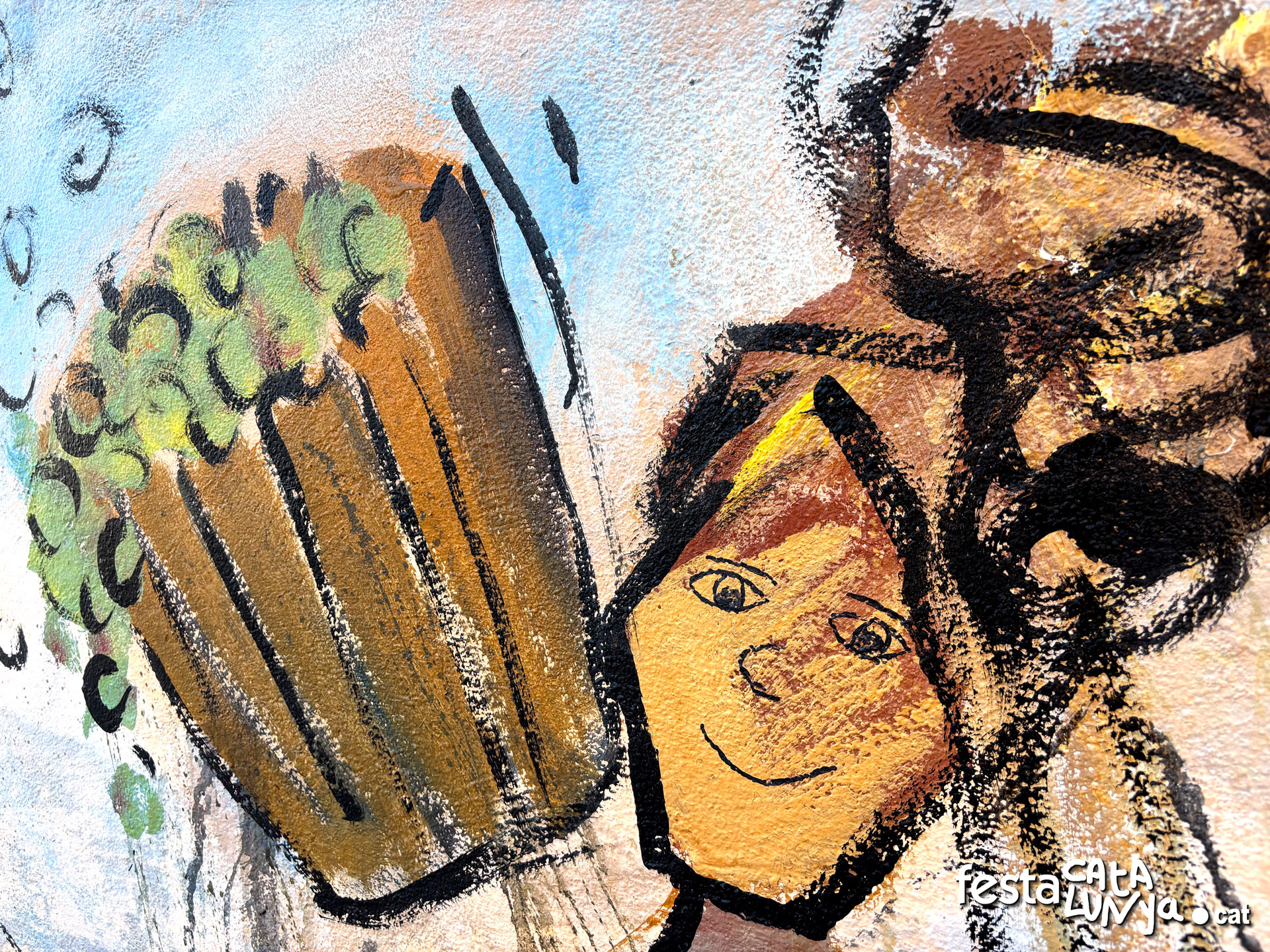 Mural Vinyols ve de Vinya - Vinyols i els Arcs