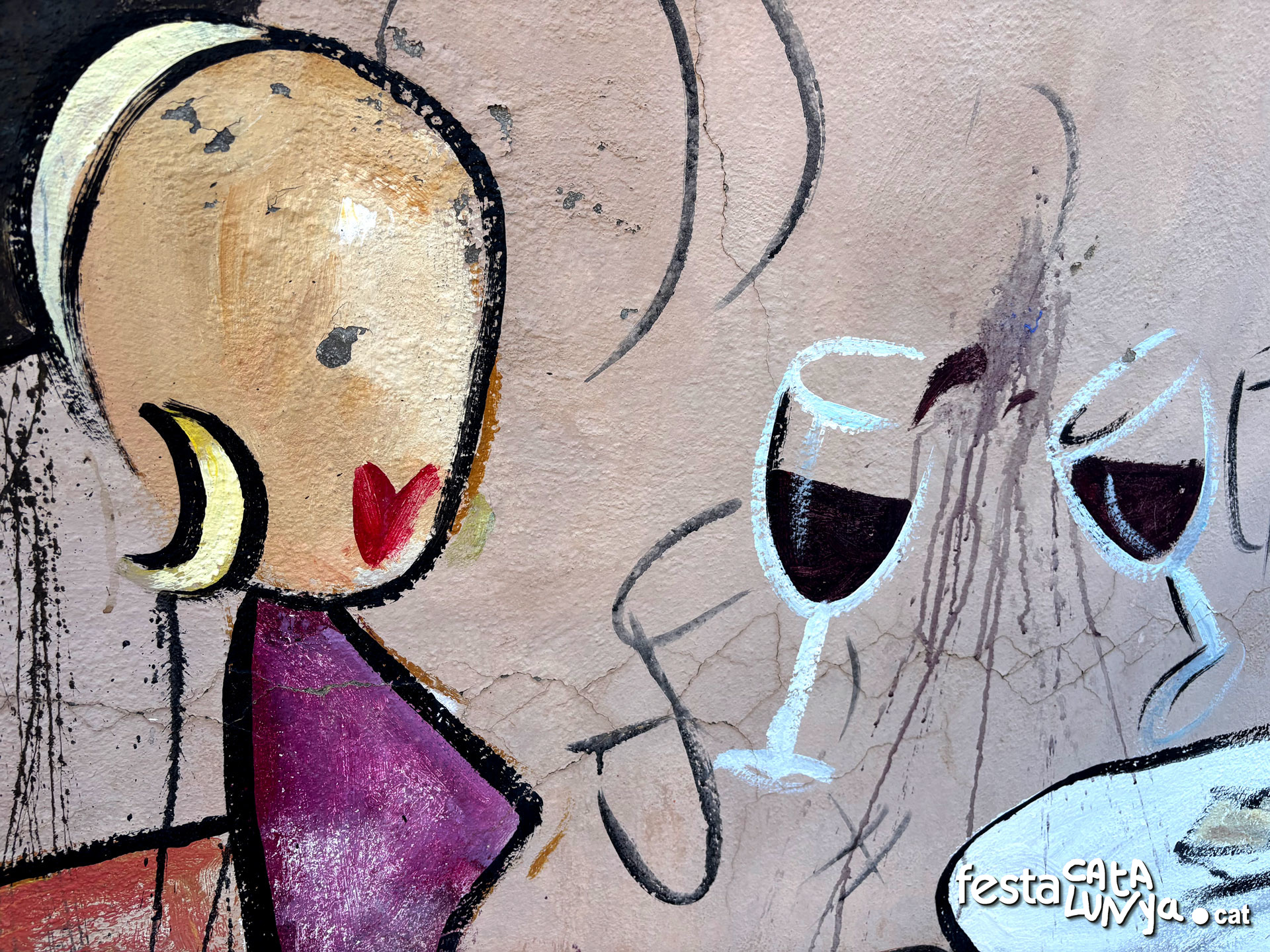 Mural Vinyols ve de Vinya - Vinyols i els Arcs