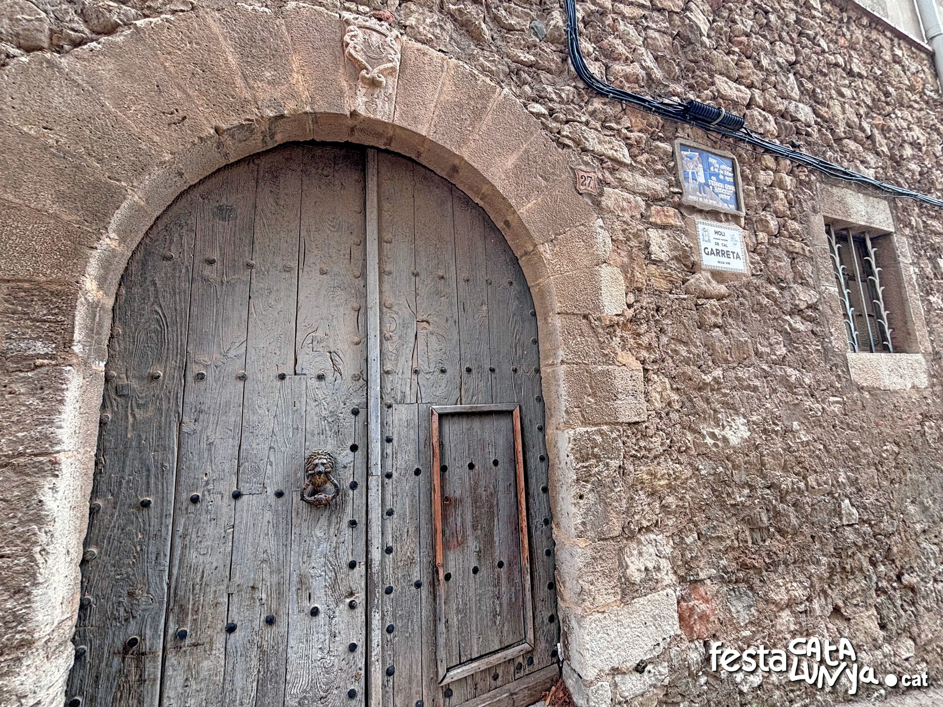 Molí de cal Garreta a la Riba