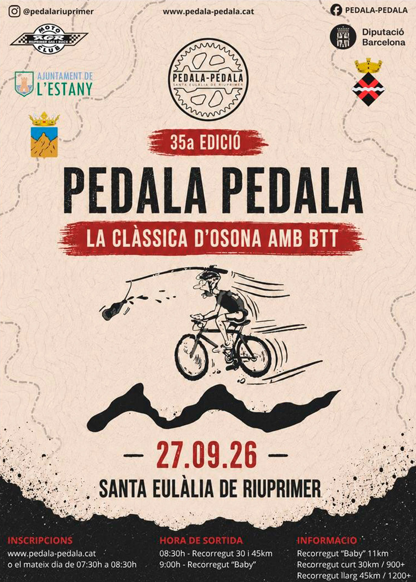 Pedala-Pedala 2026 - Santa Eulàlia de Riuprimer