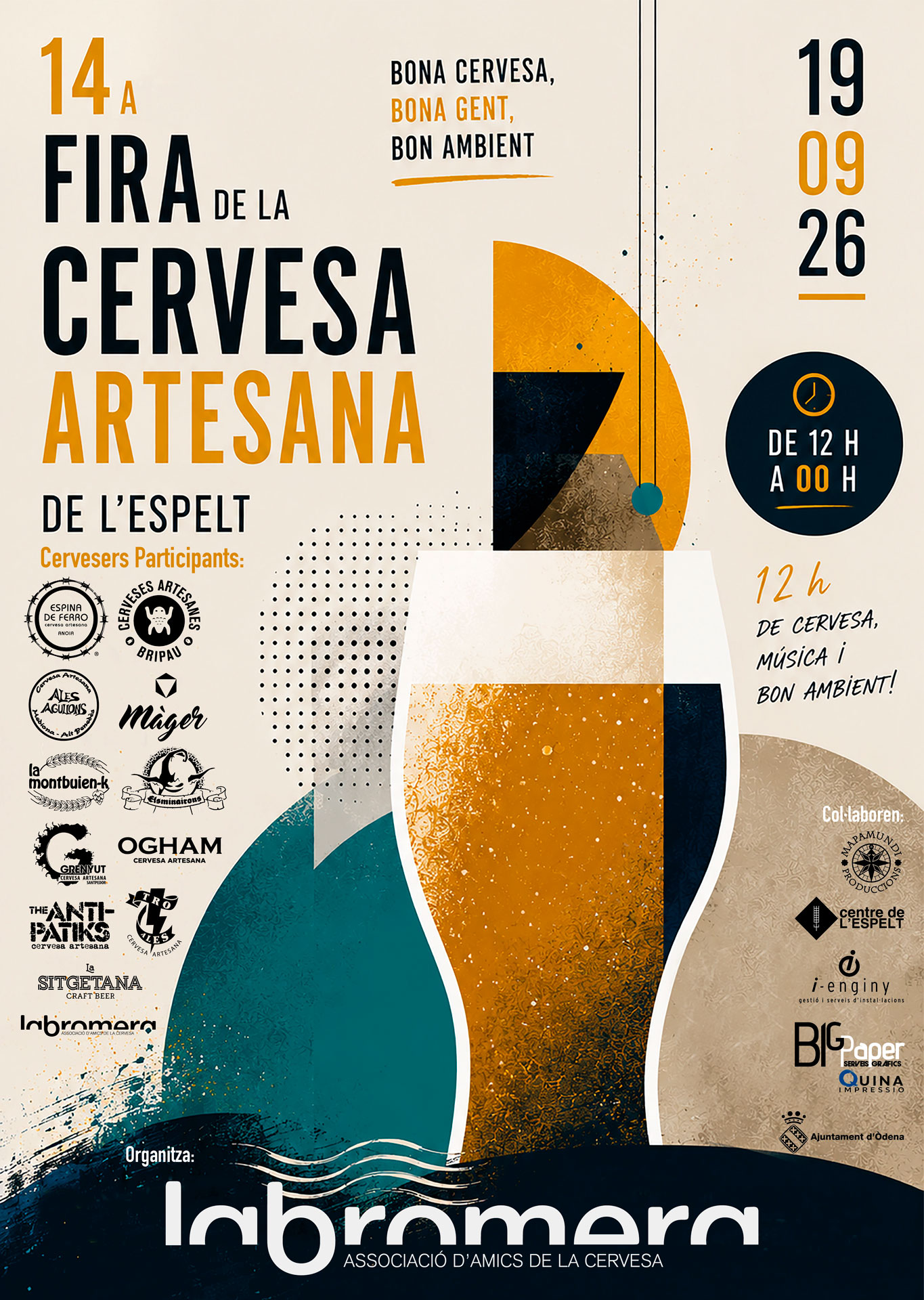 Fira de la Cervesa Artesana de l'Espelt 2026 - Òdena