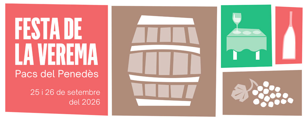 Banner de Pacs del Penedès - Festa de la Verema 2026