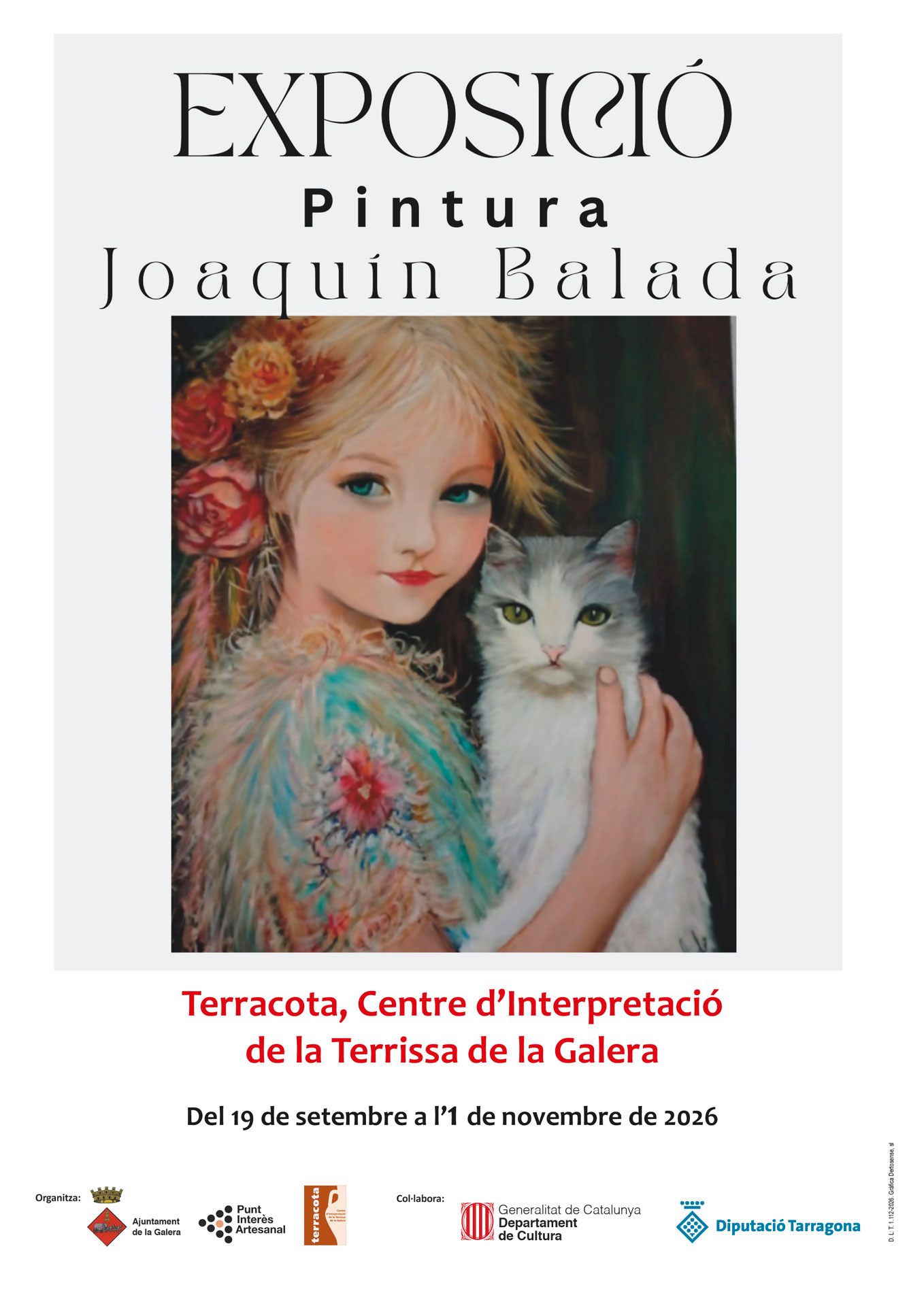 Exposició de pintura de Joaquín Balada a La Galera 2026