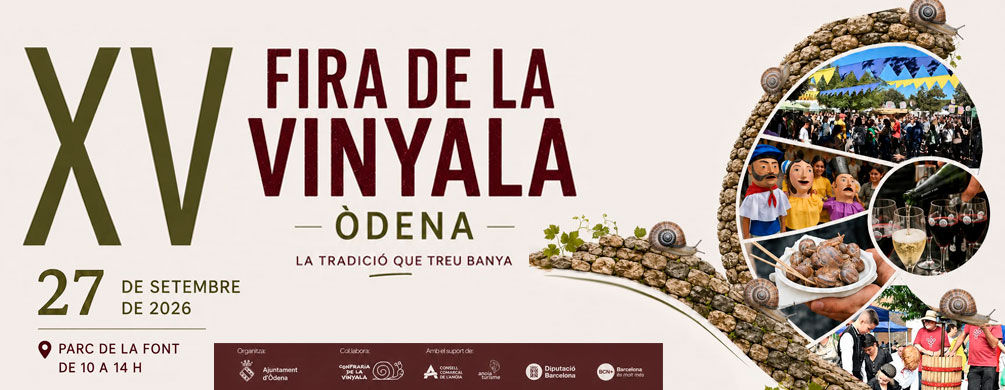 Banner de Òdena - Fira de la Vinyala 2026