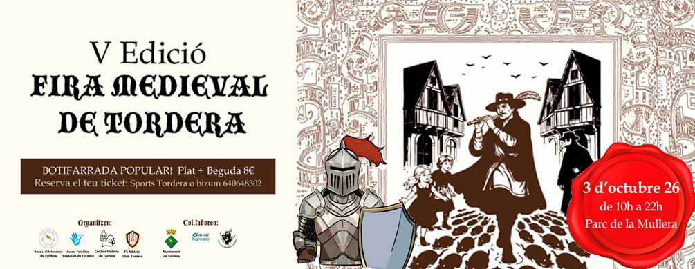 Banner de Tordera - Fira Medieval 2026