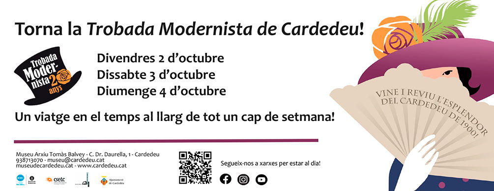 Banner de Cardedeu - Trobada Modernista 2026