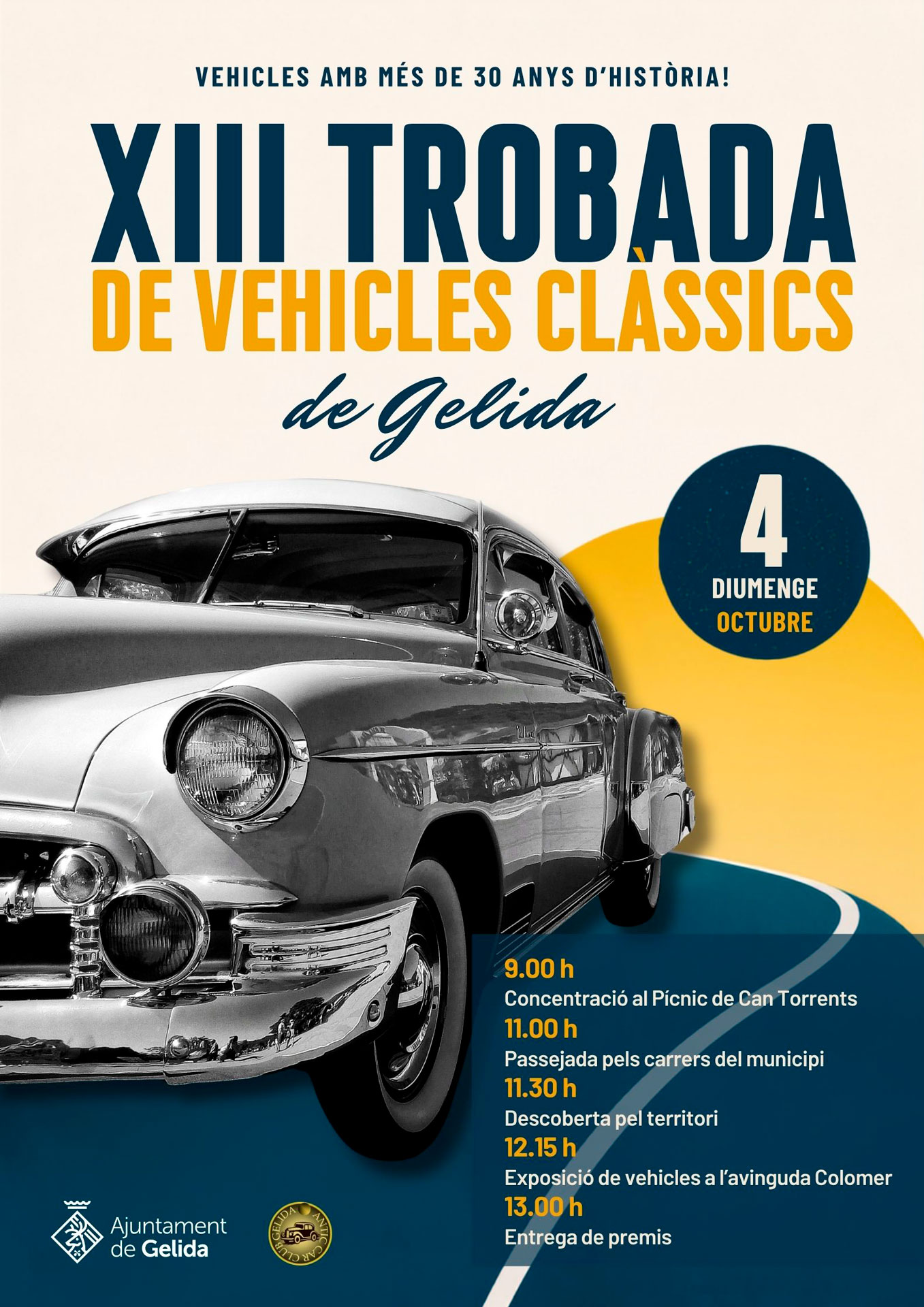 Trobada de Vehicles Clàssics 2026 - Gelida