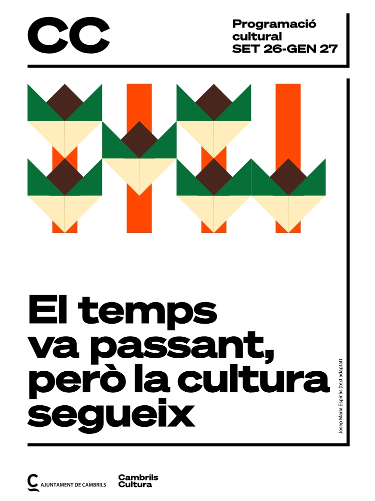 Cambrils - Agenda Cultural setembre 2026 - gener 2027