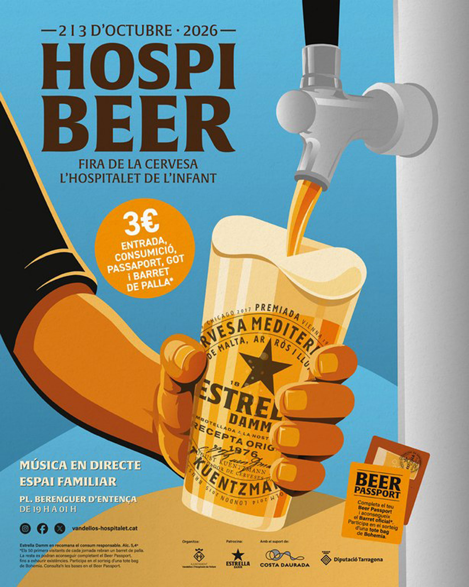 HospiBeer, Fira de la Cervesa 2026 - L'Hospitalet de l'Infant