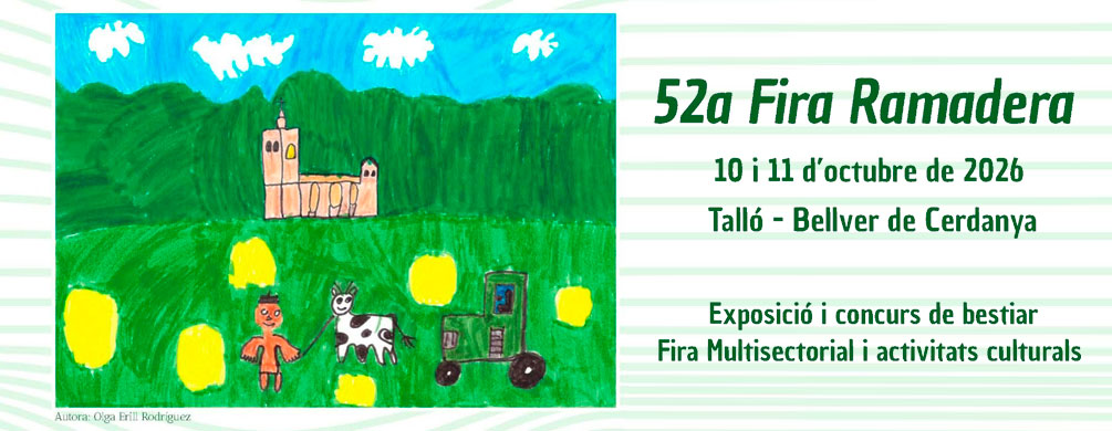 Banner de Bellver de Cerdanya - Fira Ramadera 2026