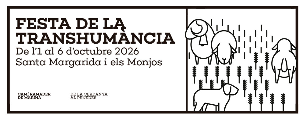 Banner de Santa Margarida i els Monjos - Festa de la Transhumància 2026