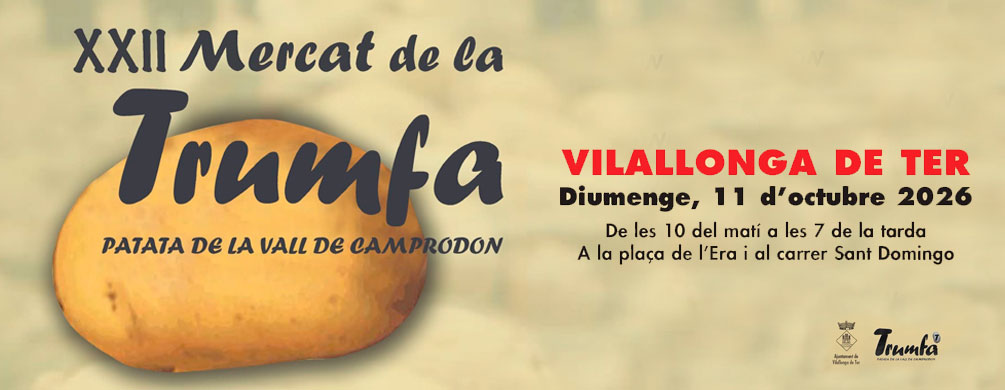 Banner de Vilallonga de Ter - Mercat de la Trumfa 2026