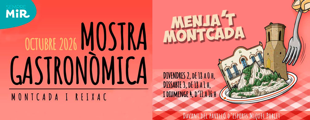 Banner de Montcada i Reixac - Mostra Gastronòmica 2026