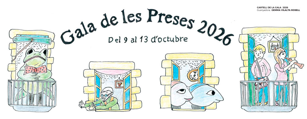 Banner de La Gala de les Preses 2026