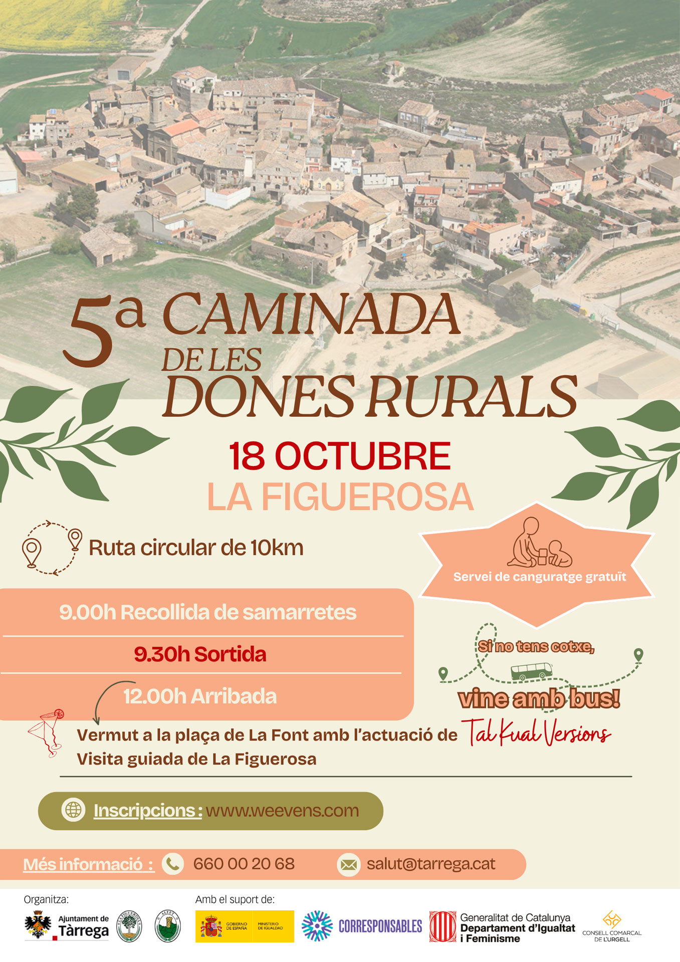 Caminada de les Dones Rurals 2026 - Tàrrega
