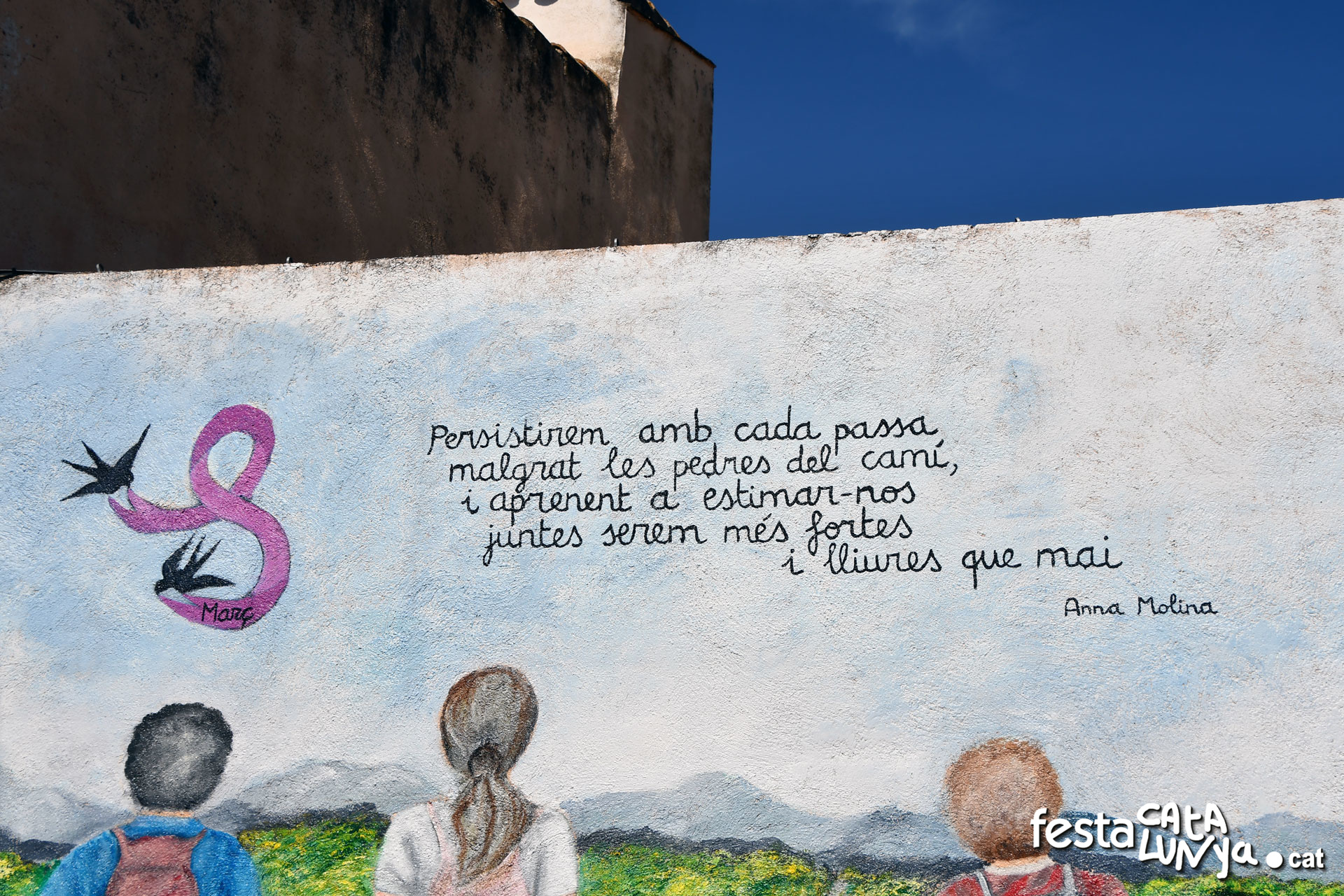Bellvei - Mural Dones a Bellvei