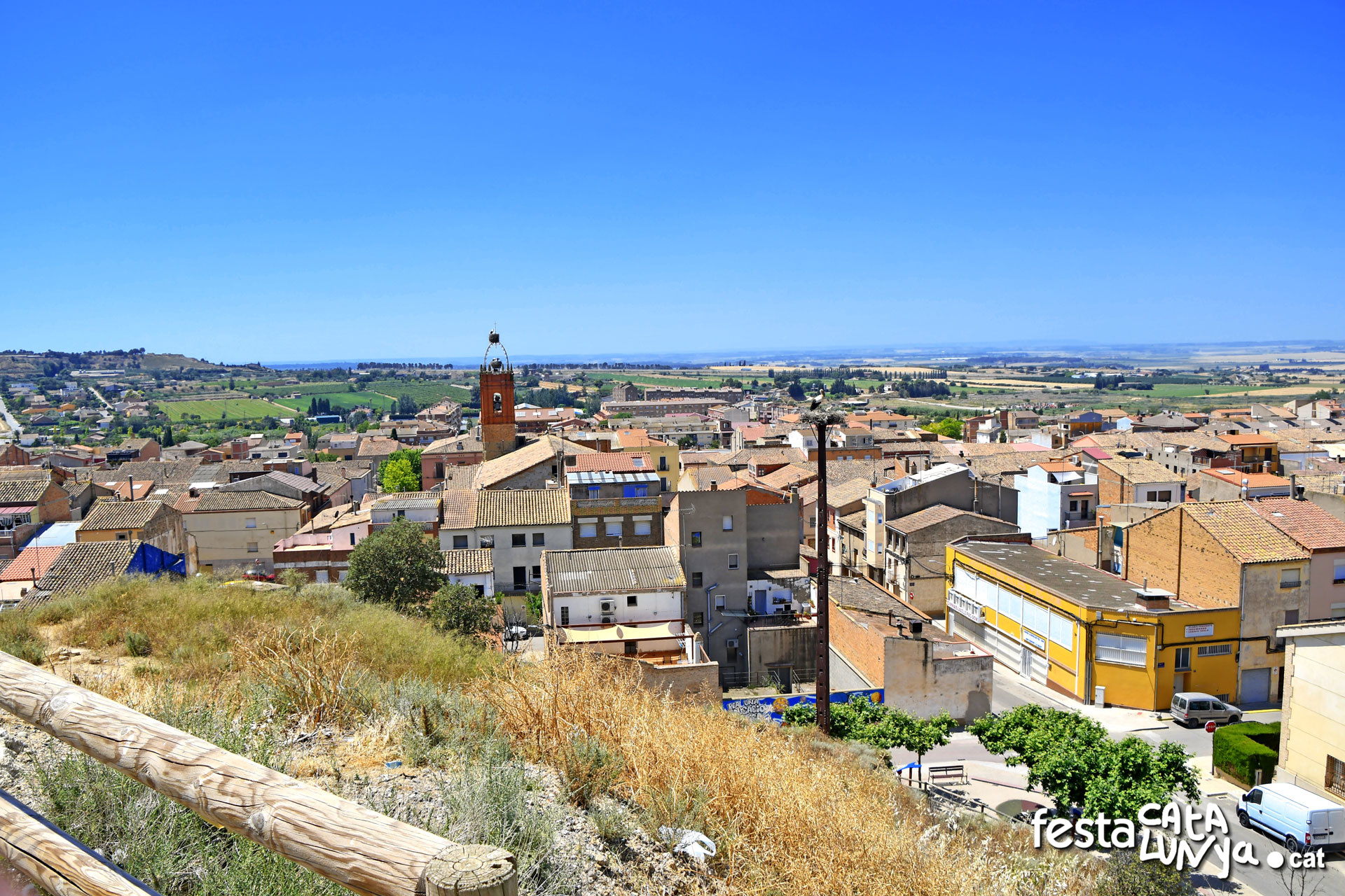 Mirador del Tossal de les Santes Creus - Almacelles