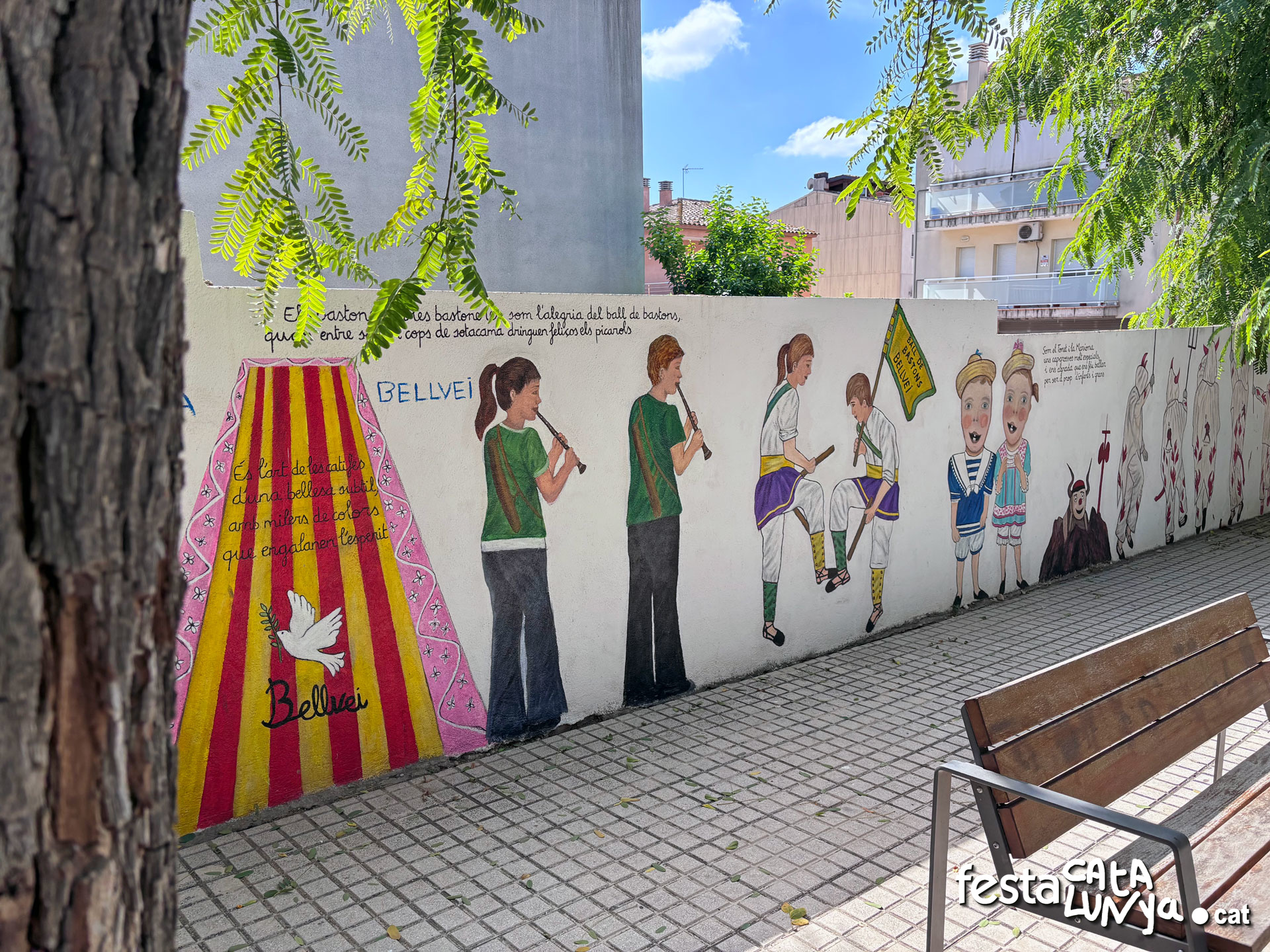 Bellvei - Mural Folklore i Cultura Popular a Bellvei