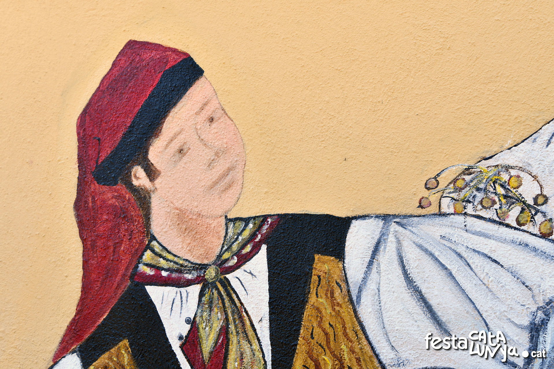 Mural l'Esbart a Bellvei