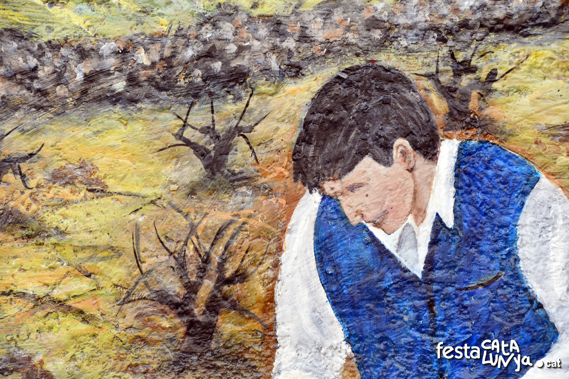 Mural La Vinya a Bellvei