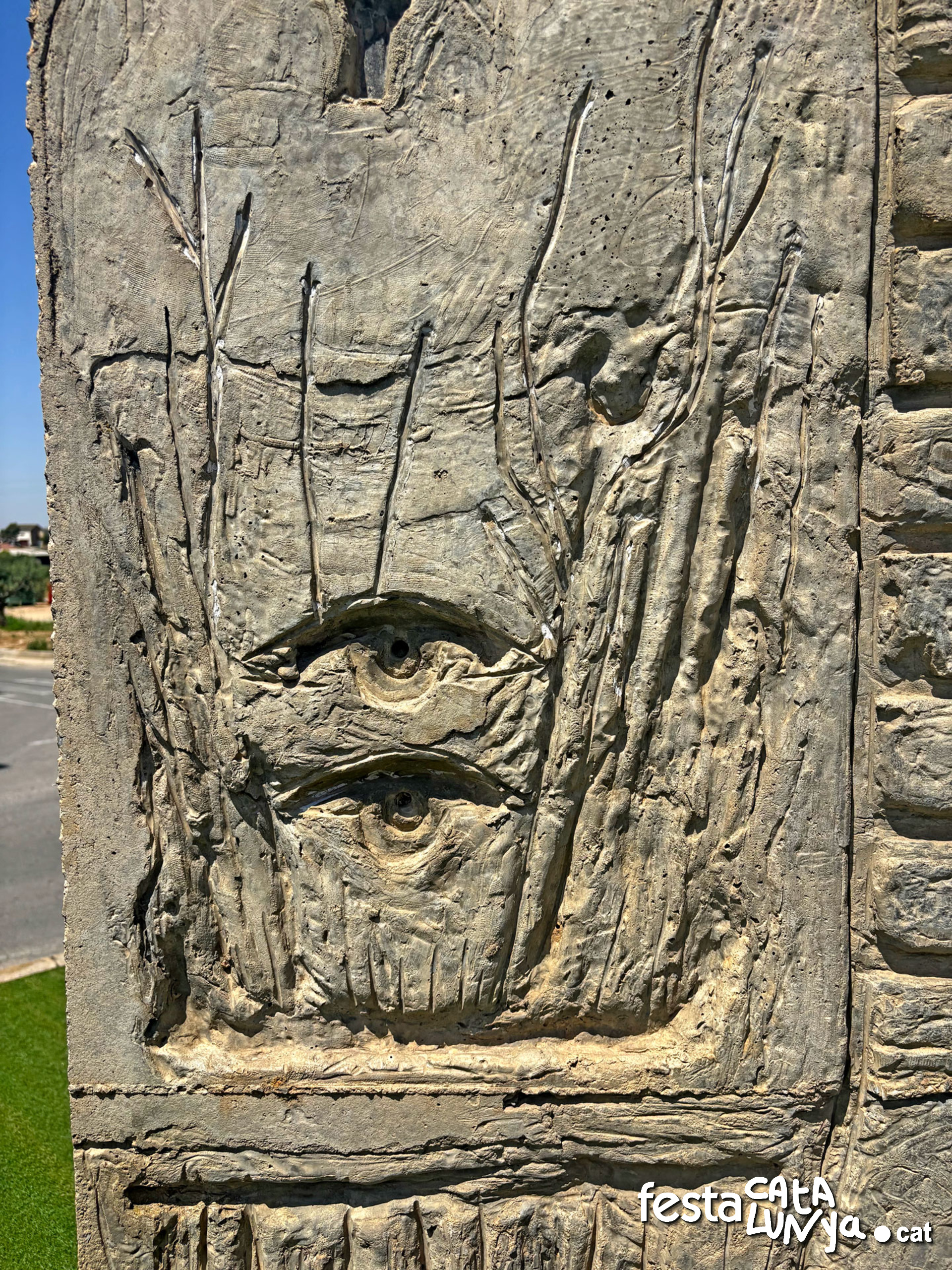 Escultura Porta de Ventafarines - Almacelles