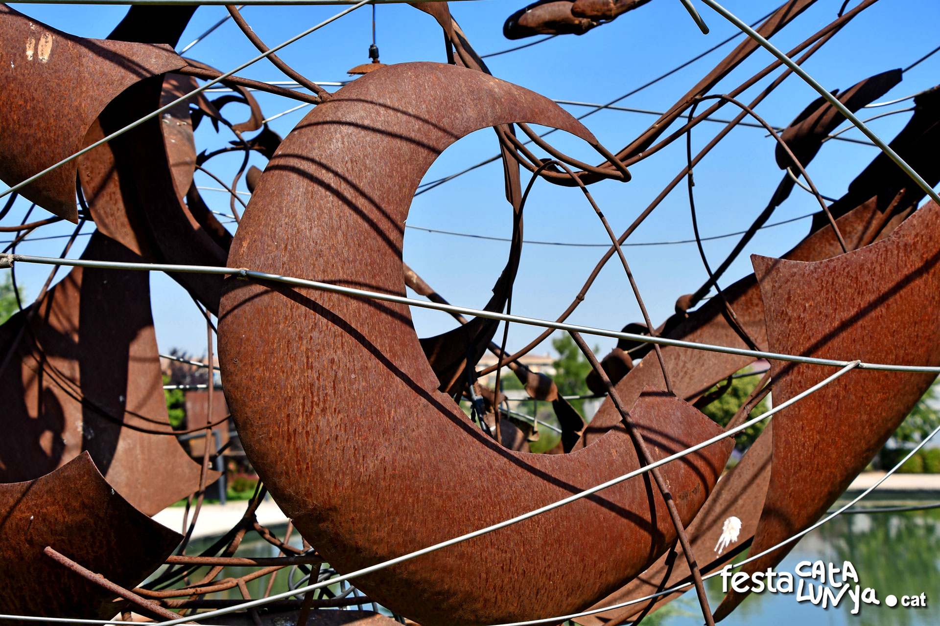 Supernova de Miguel Ángel González - Alma, Parc Escultòric al Parc Europa - Almacelles