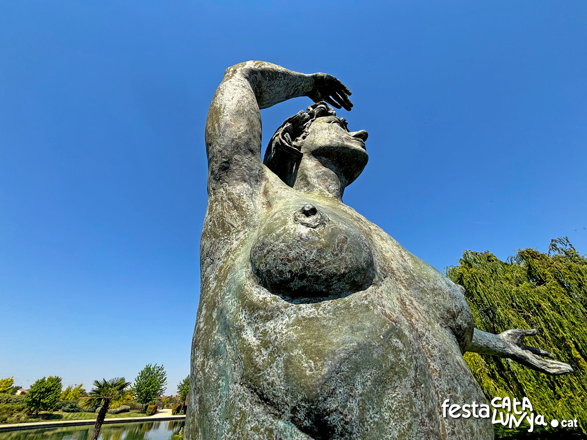 Plenitud de Jorge Egea - Alma, Parc Escultòric al Parc Europa - Almacelles