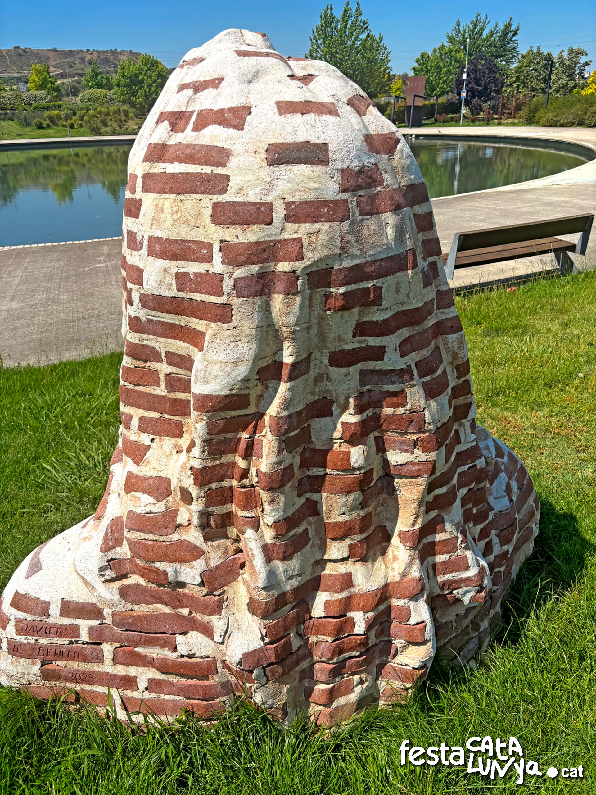 Naixement de Venus de Javier de Benito - Alma, Parc Escultòric al Parc Europa - Almacelles