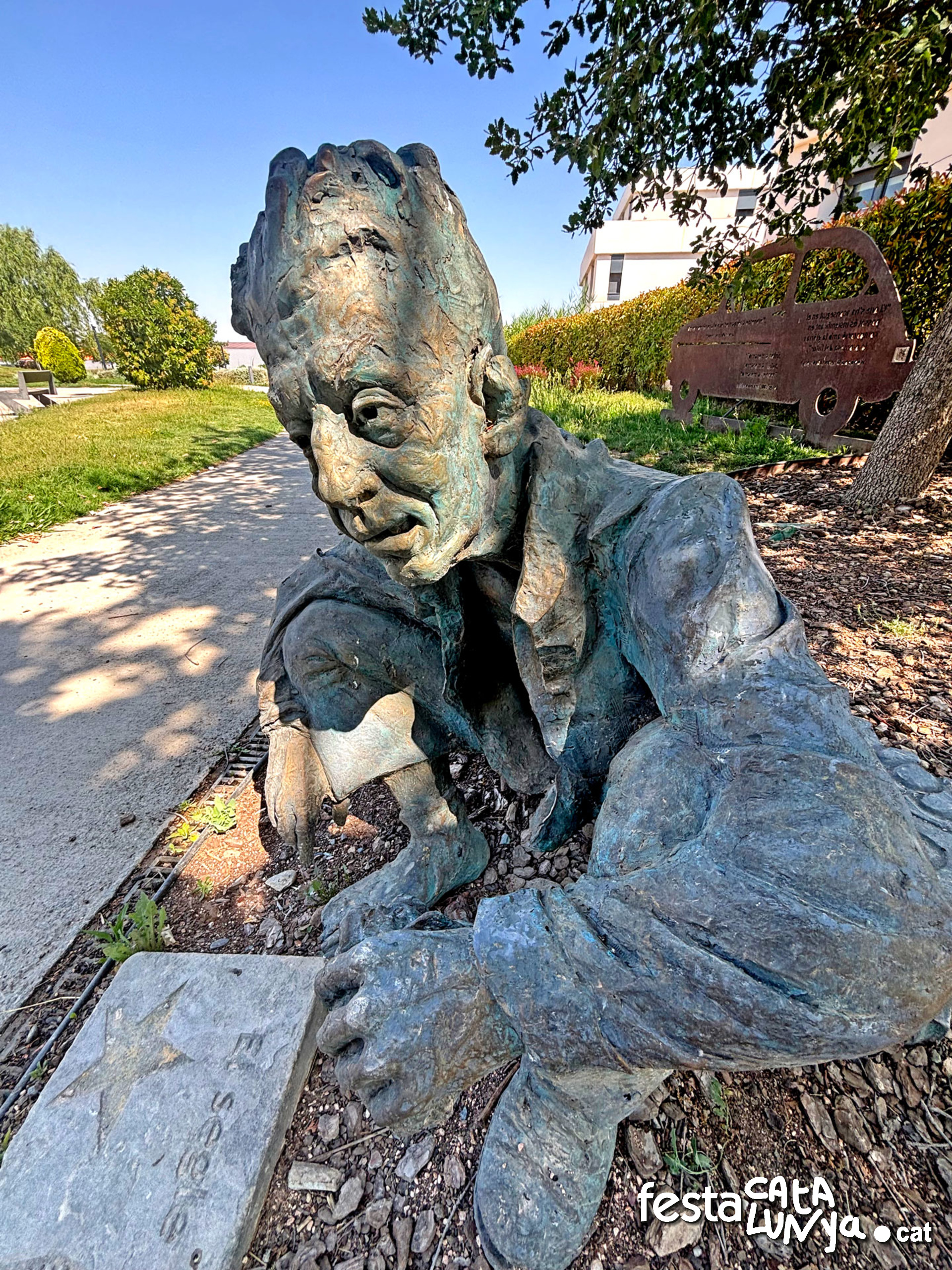 La Otra Cara de Javier Mendoza - Alma, Parc Escultòric al Parc Europa - Almacelles