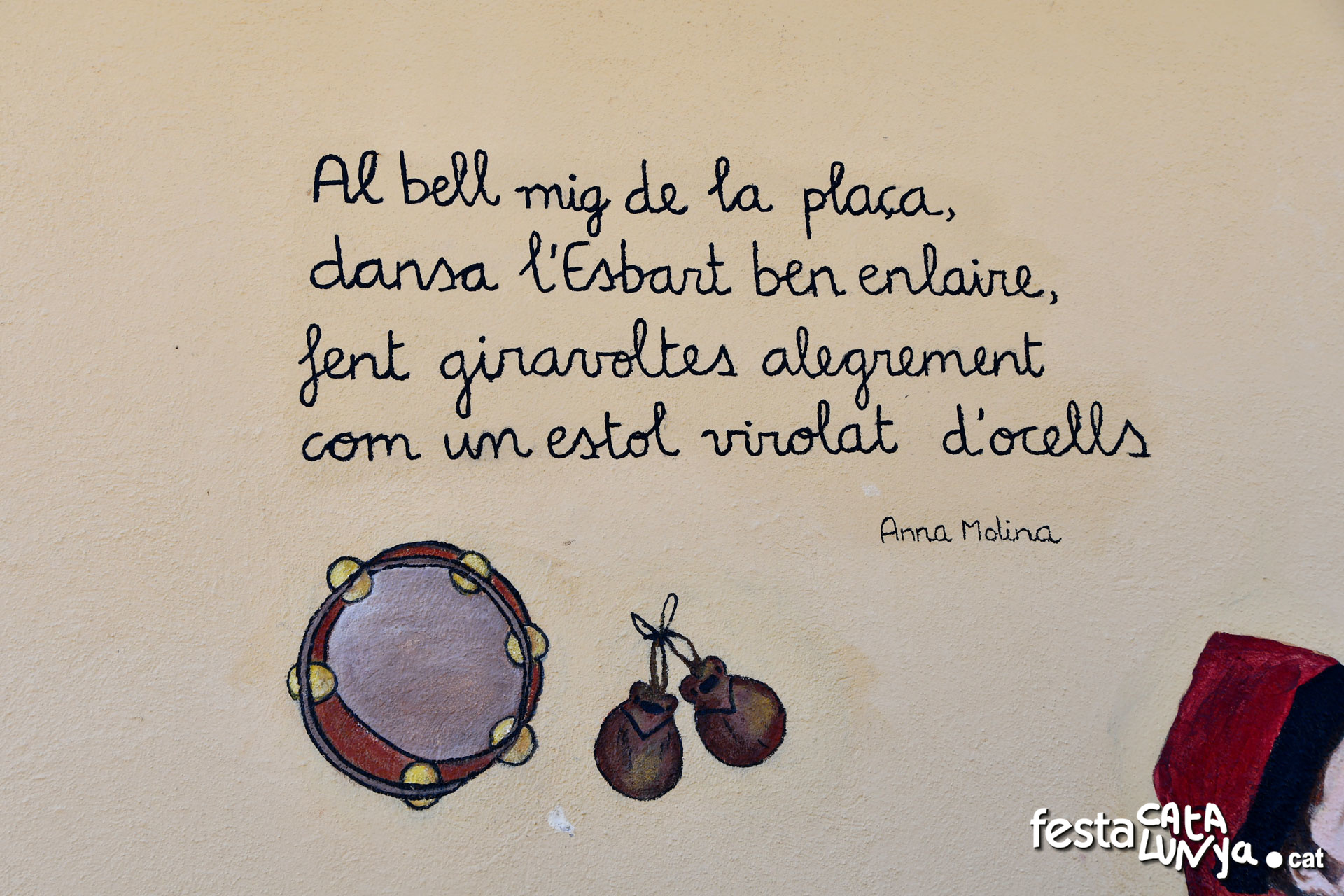Mural l'Esbart - Bellvei