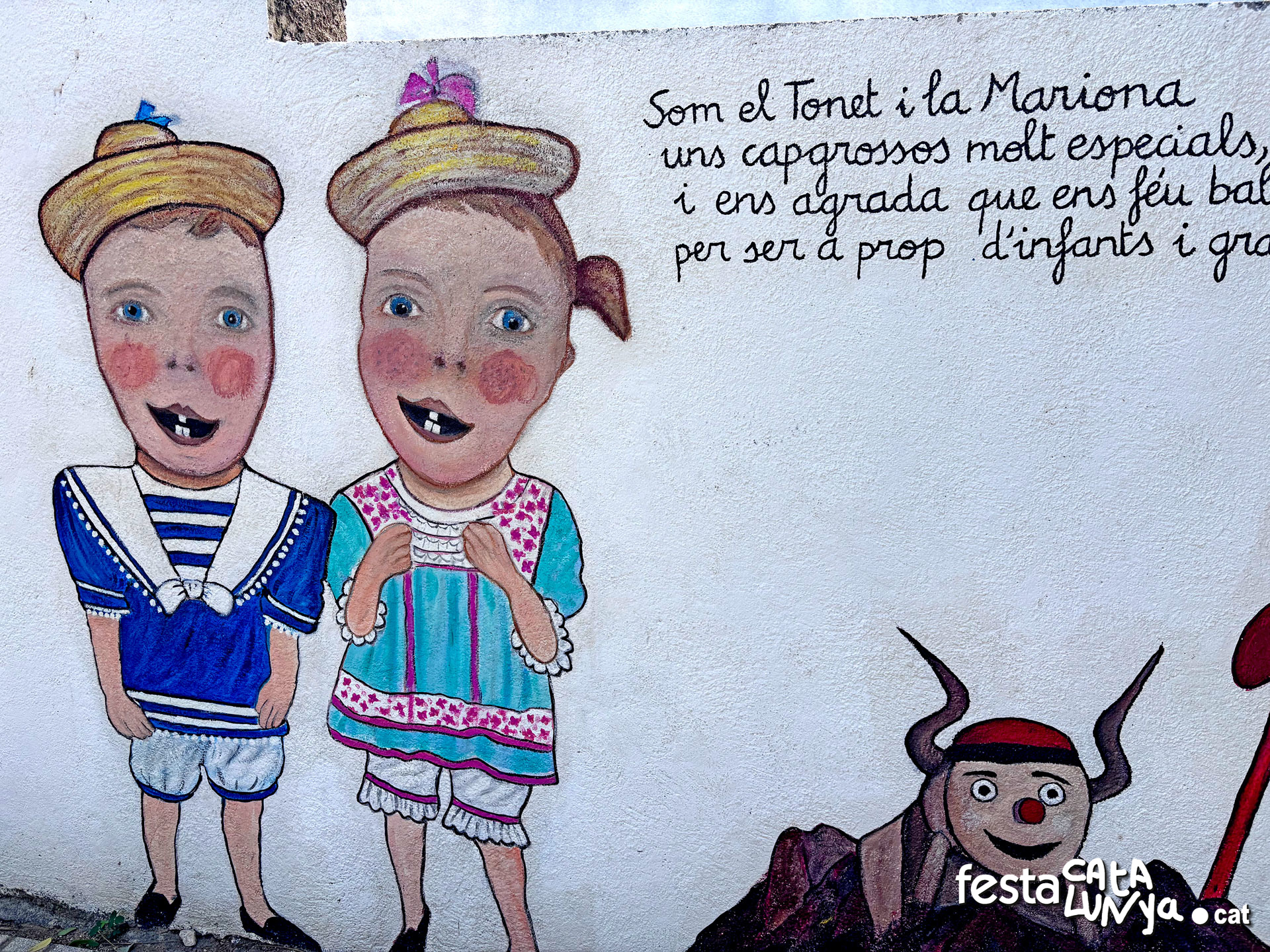 Mural Folklore i Cultura Popular - Bellvei
