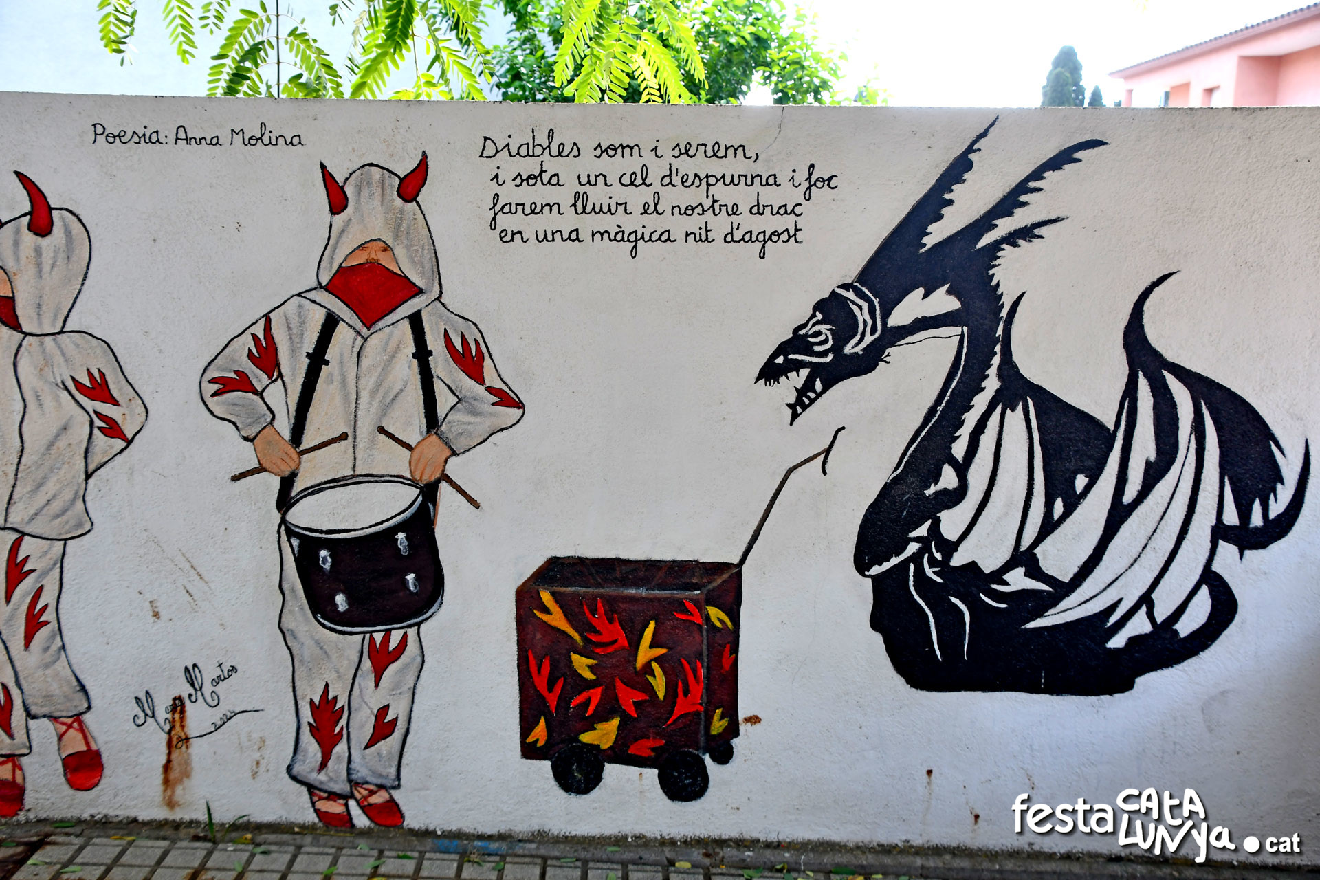 Mural Folklore i Cultura Popular - Bellvei
