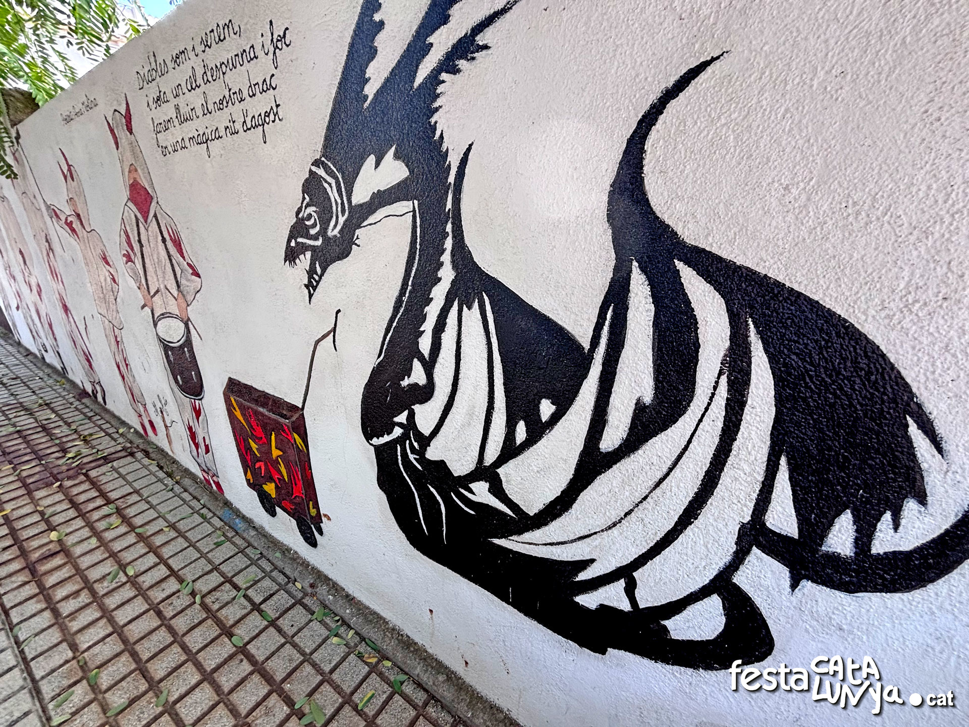 Mural Folklore i Cultura Popular - Bellvei