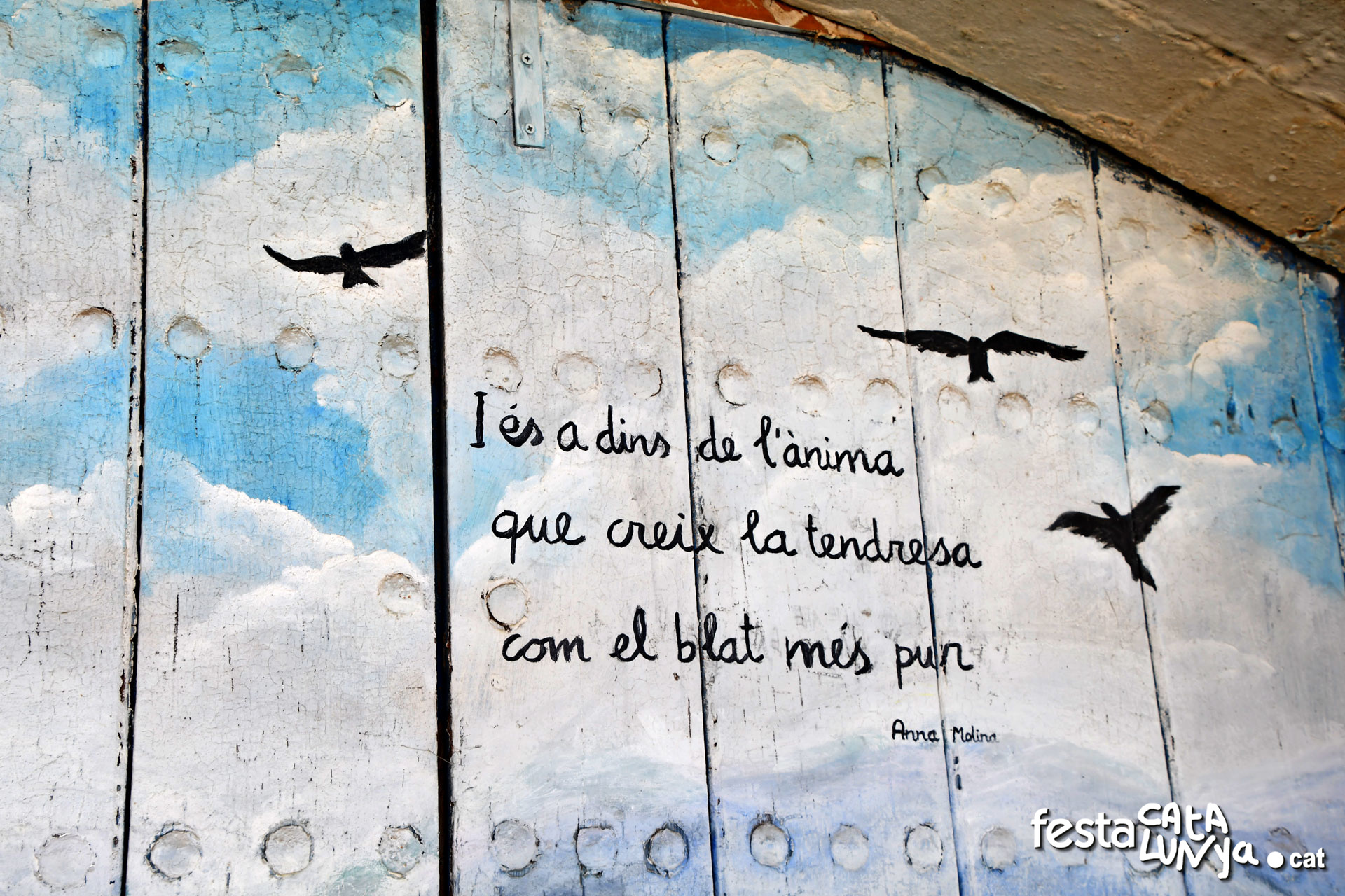 Mural La Sega - Bellvei