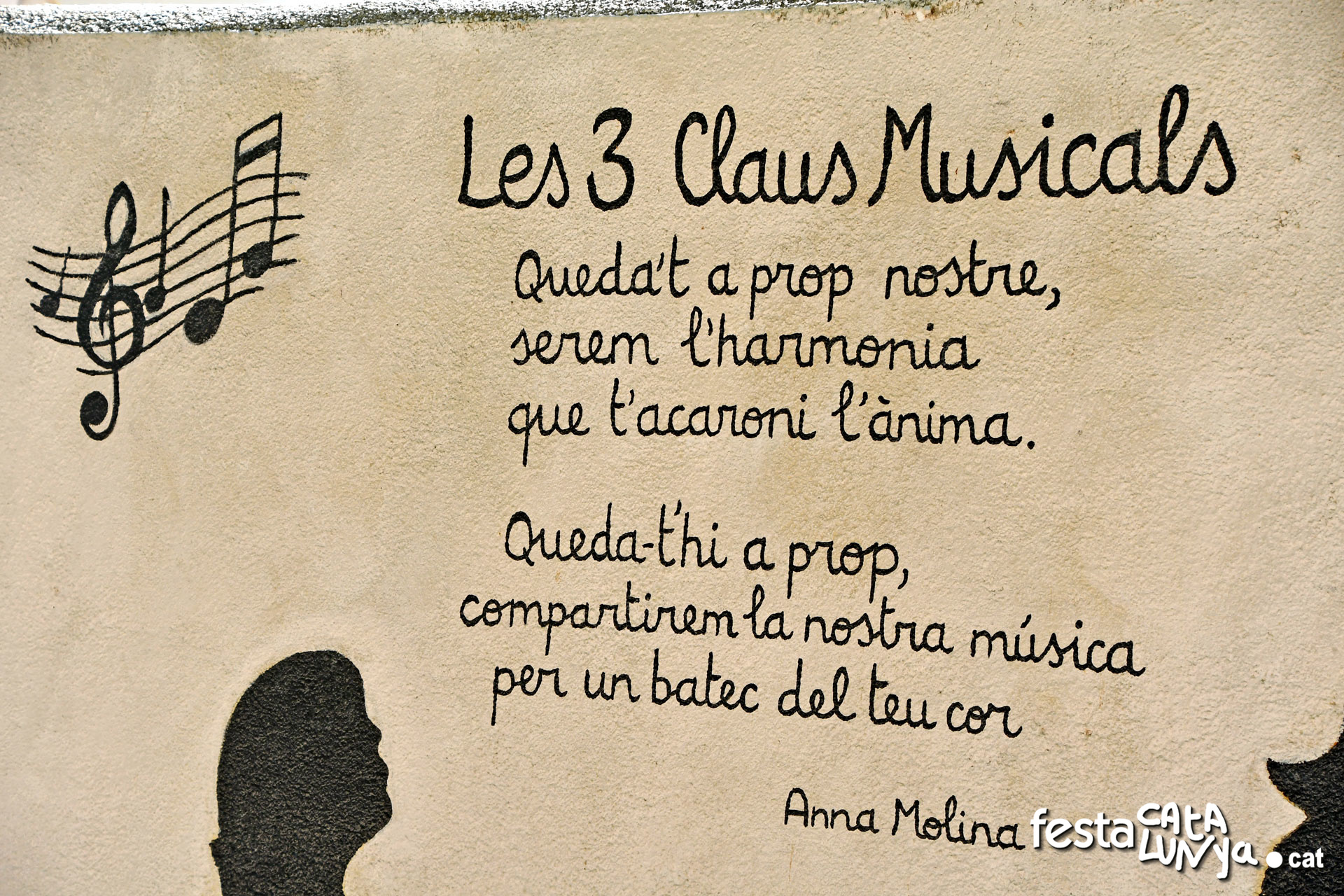 Mural Les Tres Claus Musicals - Bellvei